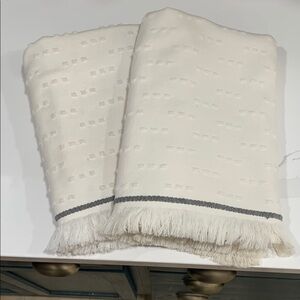 Bath towels from Hearth and Hand
